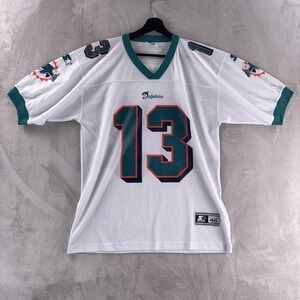 Starter Miami Dolphins Signed Dan Marino Jersey Mens Size Medium White NFL
